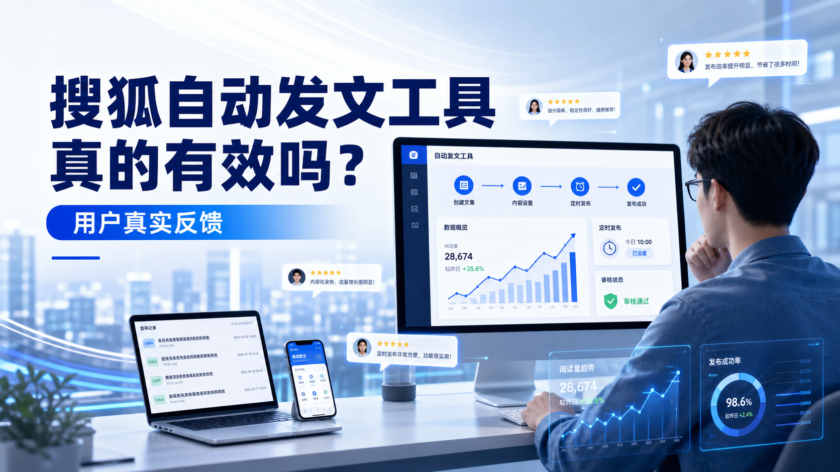 搜狐自动发文工具真的有效吗？自贡用户的真实反馈